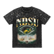 NORTH DAKOTA STATE BISON SKY'S THE LIMIT VINTAGE WASH RHINESTONE TEE