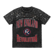 NEW ENGLAND REVOLUTION IN THE ZONE VINTAGE WASH RHINESTONE TEE