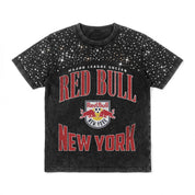 RED BULL NEW YORK IN THE ZONE VINTAGE WASH RHINESTONE TEE
