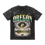 OREGON DUCKS SKY'S THE LIMIT VINTAGE WASH RHINESTONE TEE