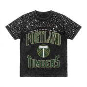 PORTLAND TIMBERS IN THE ZONE VINTAGE WASH RHINESTONE TEE