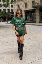 SOUTH FLORIDA BULLS SKY'S THE LIMIT VINTAGE WASH RHINESTONE TEE