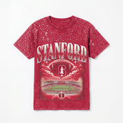 STANFORD CARDINAL SKY'S THE LIMIT VINTAGE WASH RHINESTONE TEE