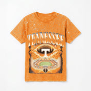 TENNESSEE VOLUNTEERS SKY'S THE LIMIT VINTAGE WASH RHINESTONE TEE