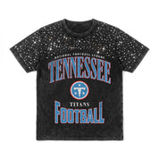 TENNESSEE TITANS IN THE ZONE VINTAGE WASH RHINESTONE TEE