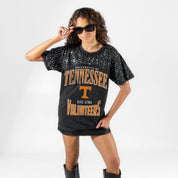 TENNESSEE VOLUNTEERS IN THE ZONE VINTAGE WASH RHINESTONE TEE
