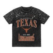 TEXAS LONGHORNS IN THE ZONE VINTAGE WASH RHINESTONE TEE