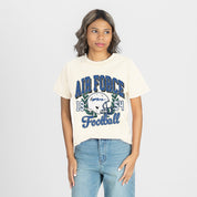 AIR FORCE FALCONS RAISED ON VICTORY CLASSIC FIT COTTON BLEND CREWNECK TEE