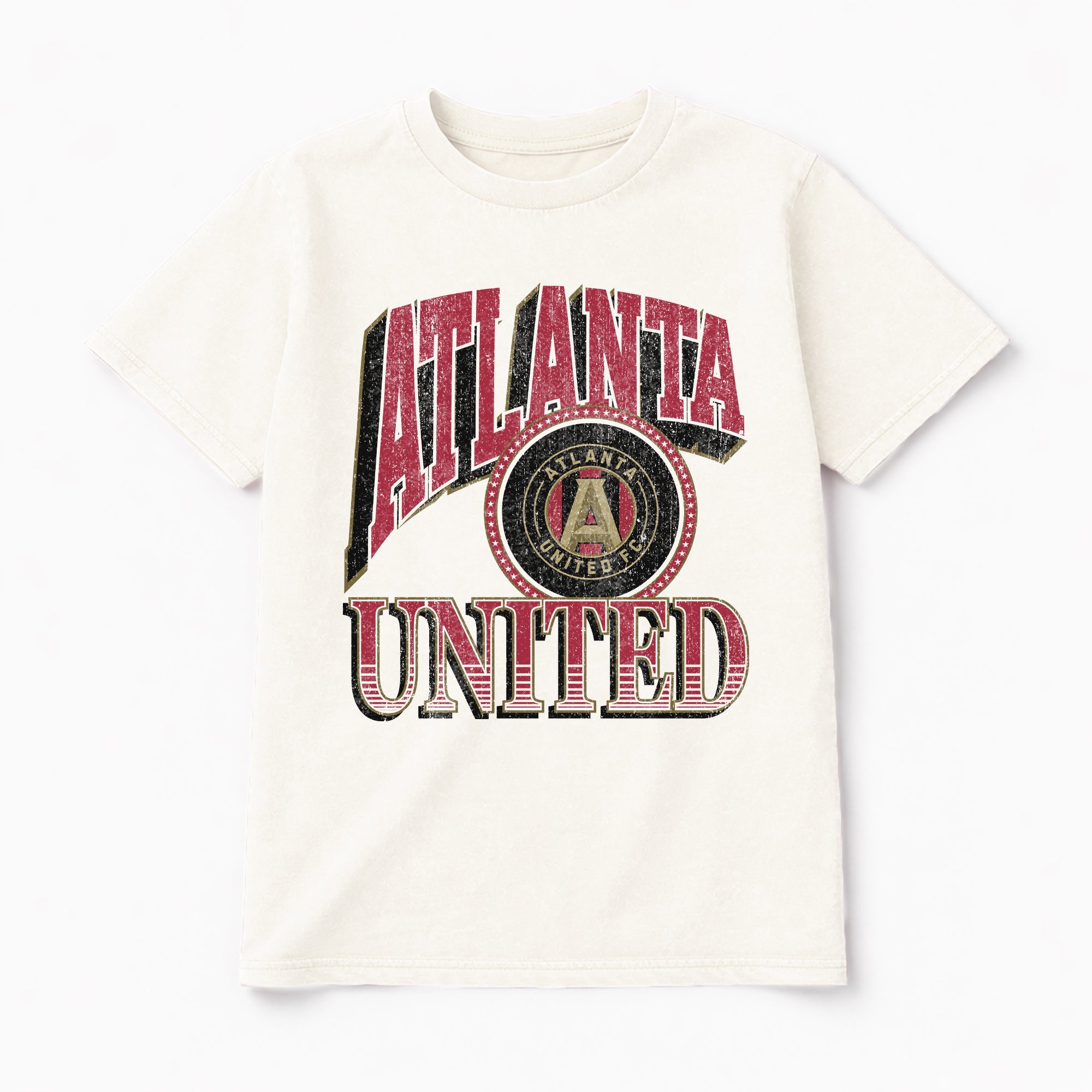 ATLANTA UNITED FC VICTORY PRIME CLASSIC FIT COTTON BLEND CREWNECK TEE