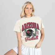 ARIZONA CARDINALS RAISED ON VICTORY CLASSIC FIT COTTON BLEND CREWNECK TEE