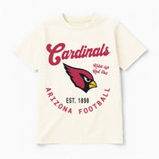 ARIZONA CARDINALS YOU KNOW OUR NAME CLASSIC FIT COTTON BLEND CREWNECK TEE