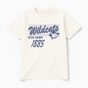 ARIZONA WILDCATS OLD SCHOOL CLASSIC FIT COTTON BLEND CREWNECK TEE
