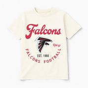ATLANTA FALCONS YOU KNOW OUR NAME CLASSIC FIT COTTON BLEND CREWNECK TEE
