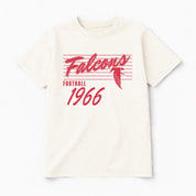 ATLANTA FALCONS OLD SCHOOL CLASSIC FIT COTTON BLEND CREWNECK TEE