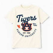 AUBURN TIGERS YOU KNOW OUR NAME CLASSIC FIT COTTON BLEND CREWNECK TEE