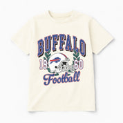 BUFFALO BILLS RAISED ON VICTORY CLASSIC FIT COTTON BLEND CREWNECK TEE