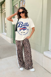 BUFFALO BILLS YOU KNOW OUR NAME CLASSIC FIT COTTON BLEND CREWNECK TEE