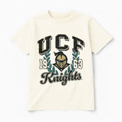 CENTRAL FLORIDA KNIGHTS RAISED ON VICTORY CLASSIC FIT COTTON BLEND CREWNECK TEE