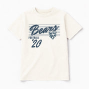 CHICAGO BEARS OLD SCHOOL CLASSIC FIT COTTON BLEND CREWNECK TEE
