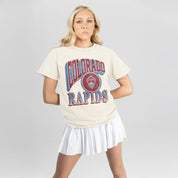 COLORADO RAPIDS VICTORY PRIME CLASSIC FIT COTTON BLEND CREWNECK TEE
