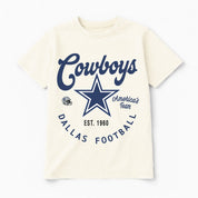 DALLAS COWBOYS YOU KNOW OUR NAME CLASSIC FIT COTTON BLEND CREWNECK TEE