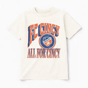 FC CINCINNATI VICTORY PRIME CLASSIC FIT COTTON BLEND CREWNECK TEE