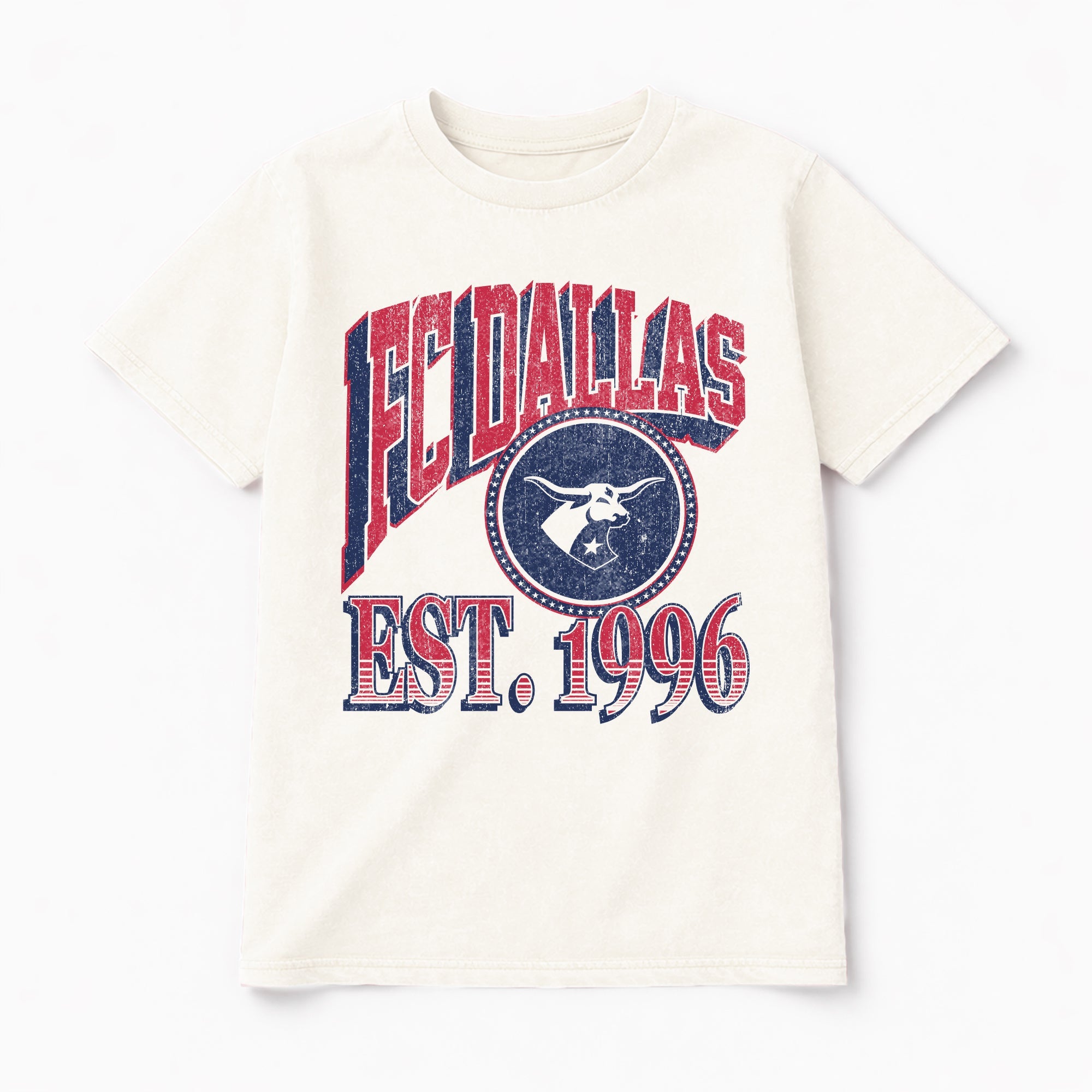 FC DALLAS VICTORY PRIME CLASSIC FIT COTTON BLEND CREWNECK TEE