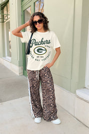 GREEN BAY PACKERS YOU KNOW OUR NAME CLASSIC FIT COTTON BLEND CREWNECK TEE