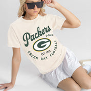GREEN BAY PACKERS YOU KNOW OUR NAME CLASSIC FIT COTTON BLEND CREWNECK TEE