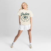 GREEN BAY PACKERS YOU KNOW OUR NAME CLASSIC FIT COTTON BLEND CREWNECK TEE