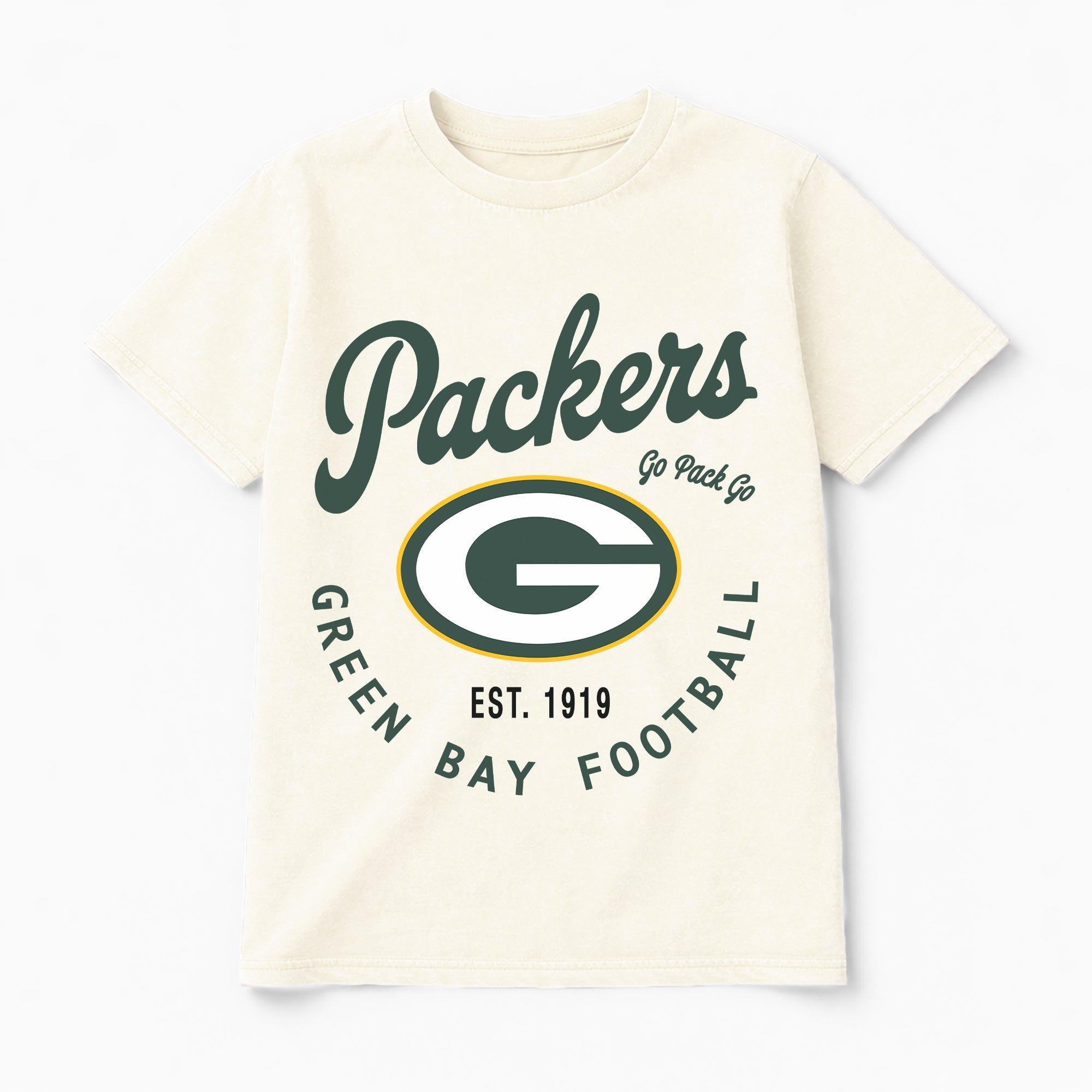 GREEN BAY PACKERS YOU KNOW OUR NAME CLASSIC FIT COTTON BLEND CREWNECK TEE