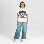 GONZAGA BULLDOGS RAISED ON VICTORY CLASSIC FIT COTTON BLEND CREWNECK TEE