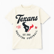 HOUSTON TEXANS YOU KNOW OUR NAME CLASSIC FIT COTTON BLEND CREWNECK TEE