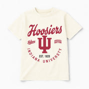 INDIANA HOOSIERS YOU KNOW OUR NAME CLASSIC FIT COTTON BLEND CREWNECK TEE