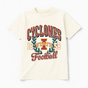 IOWA STATE CYCLONES RAISED ON VICTORY CLASSIC FIT COTTON BLEND CREWNECK TEE