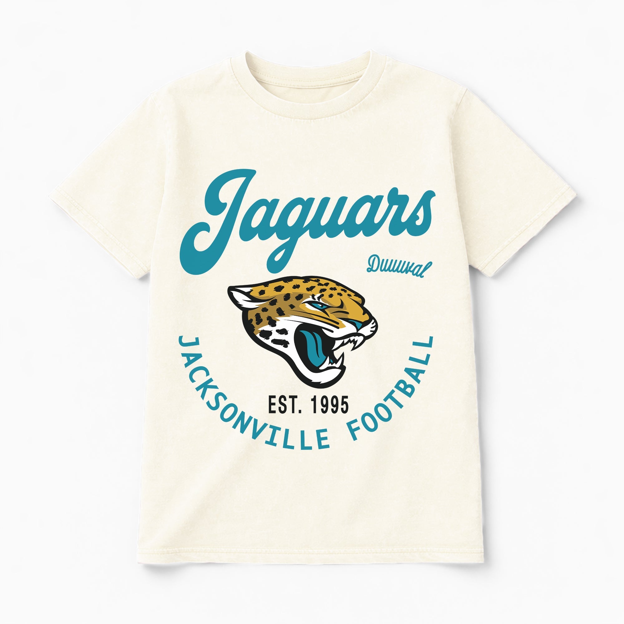 JACKSONVILLE JAGUARS YOU KNOW OUR NAME CLASSIC FIT COTTON BLEND CREWNECK TEE