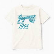 JACKSONVILLE JAGUARS OLD SCHOOL CLASSIC FIT COTTON BLEND CREWNECK TEE