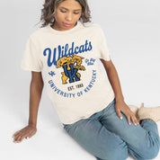 KENTUCKY WILDCATS YOU KNOW OUR NAME CLASSIC FIT COTTON BLEND CREWNECK TEE