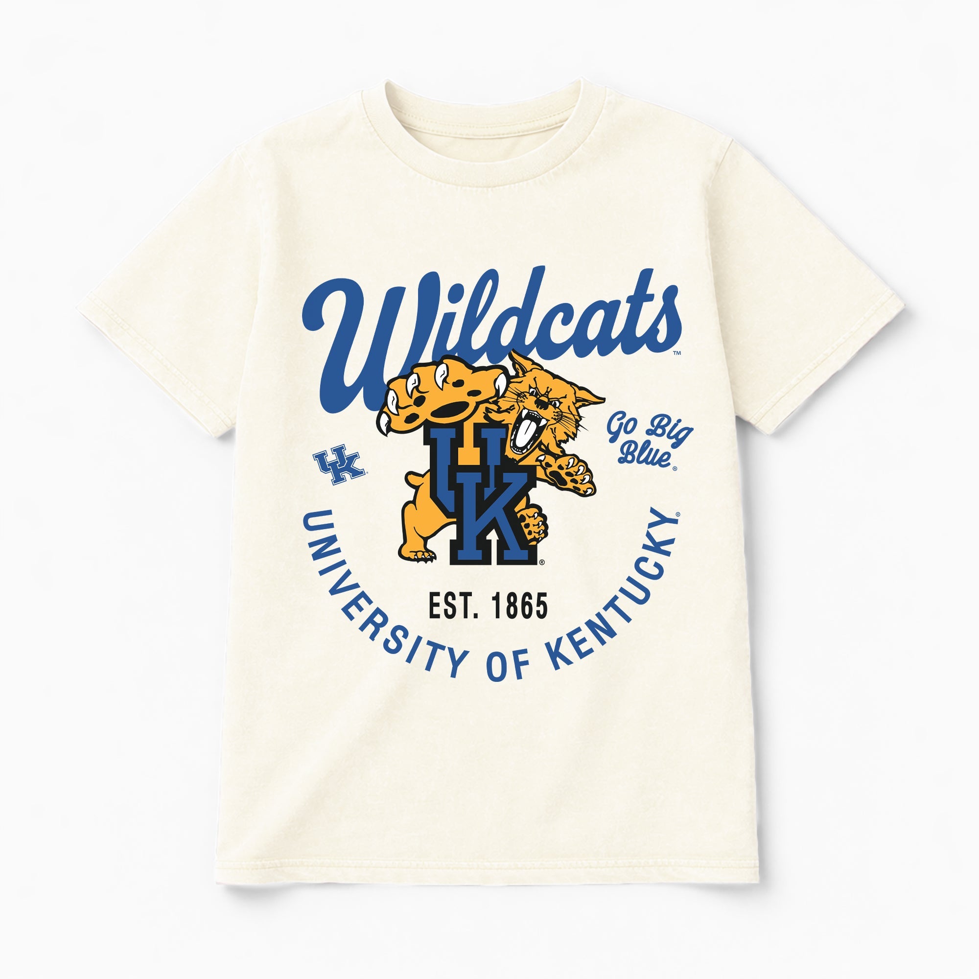 KENTUCKY WILDCATS YOU KNOW OUR NAME CLASSIC FIT COTTON BLEND CREWNECK TEE