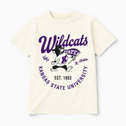 KANSAS STATE WILDCATS YOU KNOW OUR NAME CLASSIC FIT COTTON BLEND CREWNECK TEE