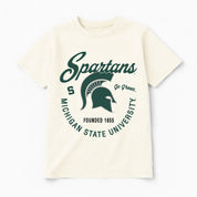 MICHIGAN STATE SPARTANS YOU KNOW OUR NAME CLASSIC FIT COTTON BLEND CREWNECK TEE