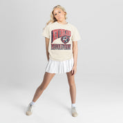 NEW ENGLAND REVOLUTION VICTORY PRIME CLASSIC FIT COTTON BLEND CREWNECK TEE