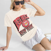 RED BULL NEW YORK VICTORY PRIME CLASSIC FIT COTTON BLEND CREWNECK TEE