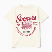 OKLAHOMA SOONERS YOU KNOW OUR NAME CLASSIC FIT COTTON BLEND CREWNECK TEE