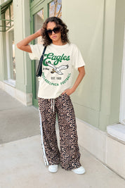 PHILADELPHIA EAGLES YOU KNOW OUR NAME CLASSIC FIT COTTON BLEND CREWNECK TEE