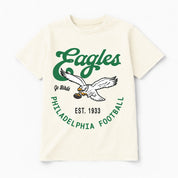 PHILADELPHIA EAGLES YOU KNOW OUR NAME CLASSIC FIT COTTON BLEND CREWNECK TEE