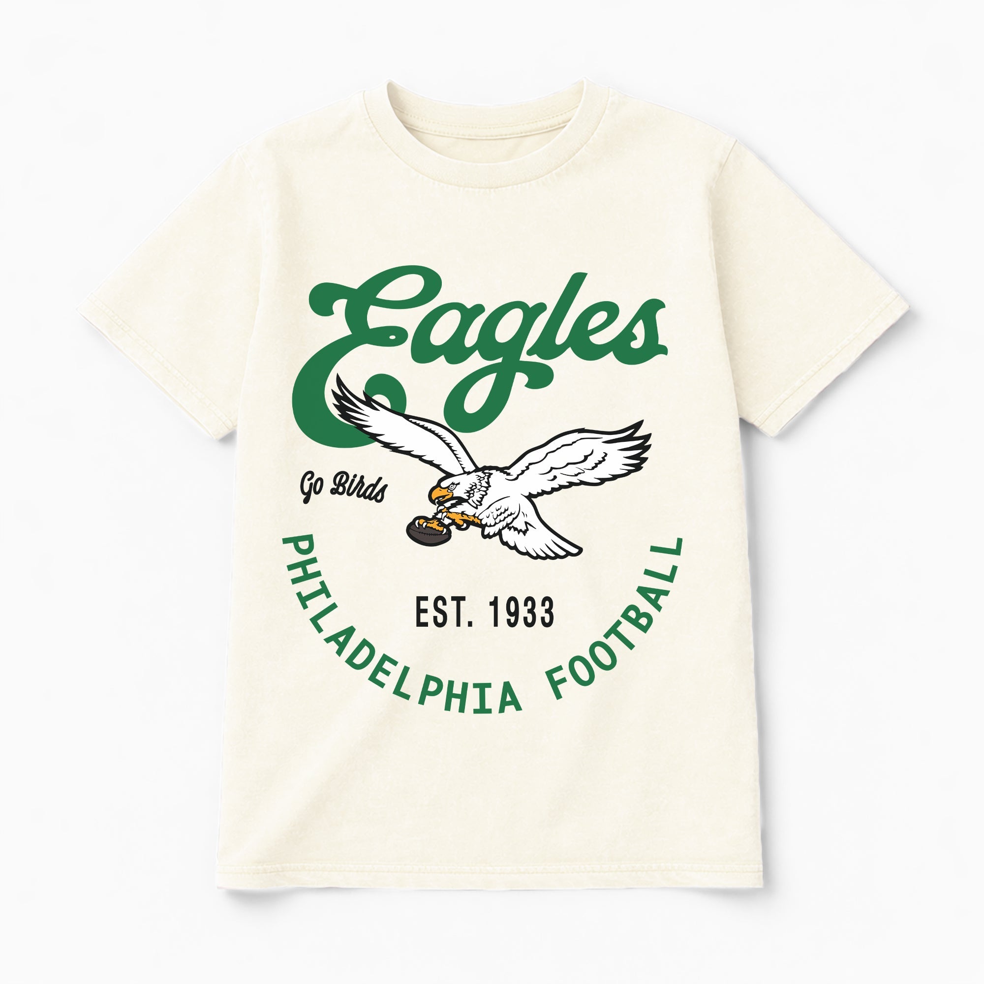 PHILADELPHIA EAGLES YOU KNOW OUR NAME CLASSIC FIT COTTON BLEND CREWNECK TEE