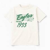 PHILADELPHIA EAGLES OLD SCHOOL CLASSIC FIT COTTON BLEND CREWNECK TEE