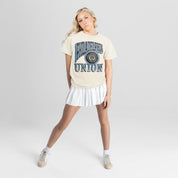 PHILADELPHIA UNION VICTORY PRIME CLASSIC FIT COTTON BLEND CREWNECK TEE