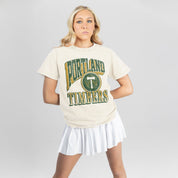 PORTLAND TIMBERS VICTORY PRIME CLASSIC FIT COTTON BLEND CREWNECK TEE